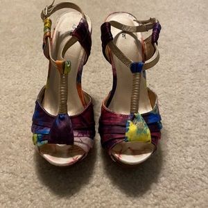 Watercolor Heels